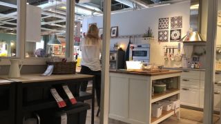 online porn video 6 IviRoses Exhibitionist Public Nudity – Risky IKEA anal dildo barefoot, tsunade femdom on masturbation porn -3