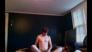 543001 Lucky dude pounds 2 dirty skanks.-3