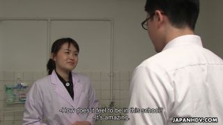 Sayaka Aishiro  Sayaka Aishiro is shy to meet a guy in the toilet-2