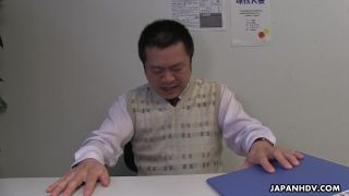 Sayaka Aishiro  Sayaka Aishiro is shy to meet a guy in the toilet-7