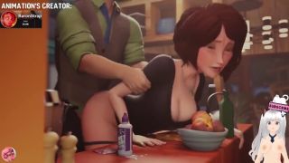 Verified Amateurs Aunt Cass is fucked by her lover and her nipple sticks out BaronStrap animation - Jazziuu-9