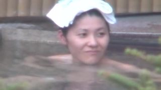 Naked japanese girls peeped in a pool-5