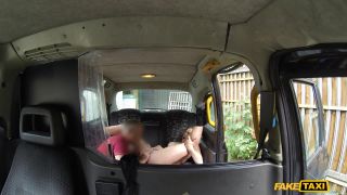 Hot Blonde Gives Cabbie a Sexy  Show-4