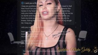 POV  The Goldy Rush: Mistress Misha Goldy - Diagnosis - The Most Disgusting Taboo Pervert Part 2   Femdom Pov-5