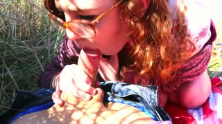 Tidecallernami - Public Risky Beach Blow Job,  on teen -2