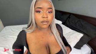 [GetFreeDays.com] Busty Ebony MILF Begs a White Boy for a Creampie Adult Film April 2023-0