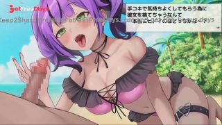 [GetFreeDays.com] 02 Hentai Game Isekai Beach.2D An animation of a handjob on an outdoor beach. Adult Stream November 2022-8