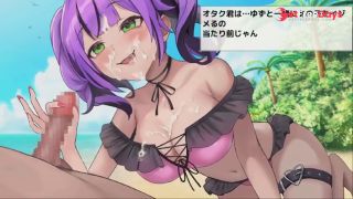 [GetFreeDays.com] 02 Hentai Game Isekai Beach.2D An animation of a handjob on an outdoor beach. Adult Stream November 2022-9