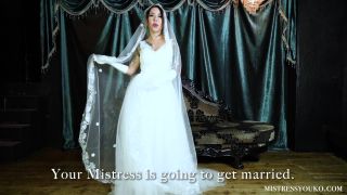 free video 5 Mistress Youko — Wedding Dressed Mistress Controls you | femdom pov | asian girl porn tall girl fetish-4