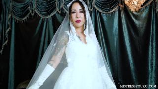 free video 5 Mistress Youko — Wedding Dressed Mistress Controls you | femdom pov | asian girl porn tall girl fetish-6