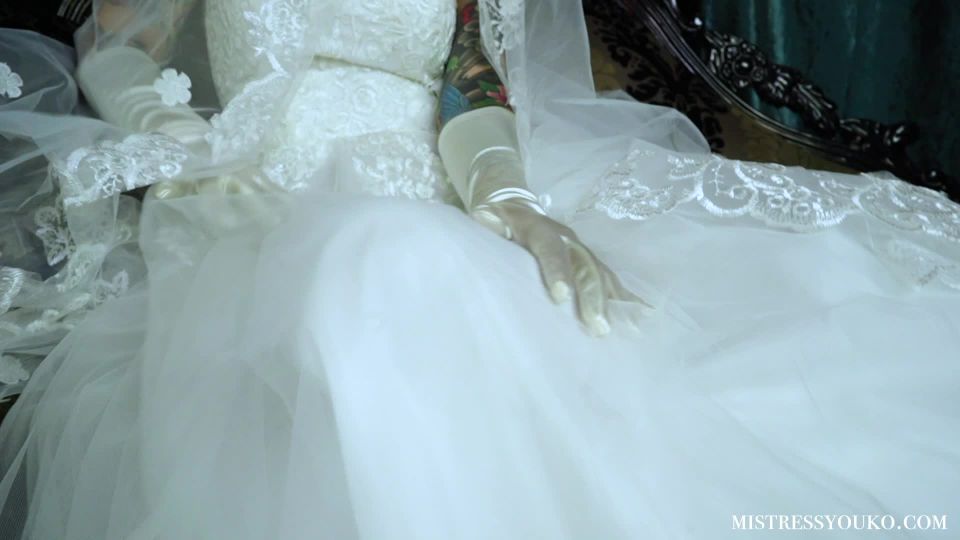 free video 5 Mistress Youko — Wedding Dressed Mistress Controls you | femdom pov | asian girl porn tall girl fetish