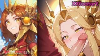 League Of Legends hentai - Leona  the sunny sex-5