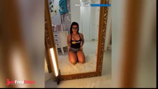 [GetFreeDays.com] Hot latina teasing in front of the mirror filming with her Ray Ban Meta Smart glasses Sex Film April 2023-0