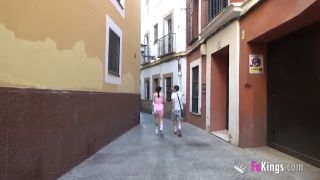 Hot Teenage Redehad Does PUBLIC SEX Around The Streets Of Sevilla.-1