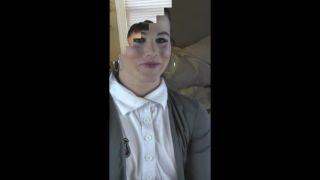 Tia Tizzianni - Nyxi DOGGY STYLE - HAIR PULL Schoolgirl N...-1