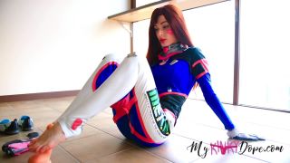 porn clip 8 MyKinkyDope – D Va Handjob, bill bailey foot fetish on cosplay -7