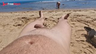 [GetFreeDays.com] Stepsister gives nude blowjob to stepfather on a public beach Adult Leak March 2023-1