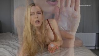 free online video 3 femdom whipping slave Goddess Allexandra – Swallow for me 1920×1080 HD, cum eating on fetish porn-9