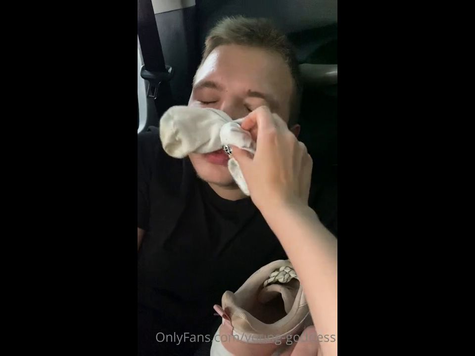 He Worships My Stinky Socks And Sneakers After The Gym RUSSIAN YOUNG GODDESS (Teen)