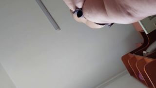 In The Kitchen Amateur hairy brunette, big tits, sensual hairy woman in the kitchen.-1