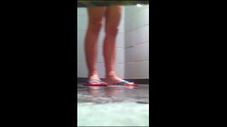 free porn clip 4 young students shower on webcam -0