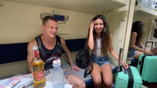 7121 Fucked with a Friend on the Train Hot Fellow Traveler al...-1