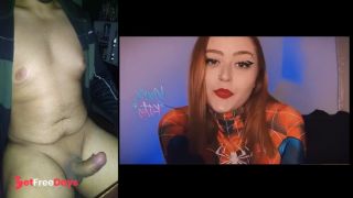 JOI GAME React Spider Woman dominating horn-1