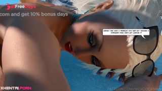 [xHentai.Porn] Nick Cockman Pictures - Relaxing With Big Boobs on The City Beach-2