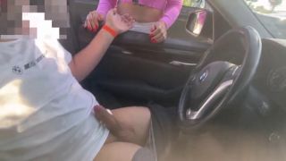 Risky Caught in the parking lot at the shopping center while masturbating-5