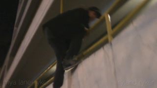 Mya Lane - Blowjob in the Streets at Night (Euro sex)-0