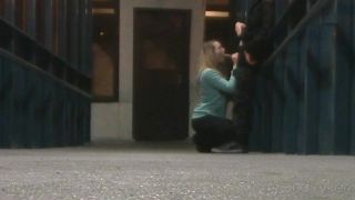 Mya Lane - Blowjob in the Streets at Night (Euro sex)-2