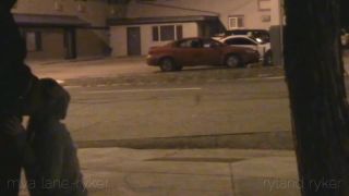 Mya Lane - Blowjob in the Streets at Night (Euro sex)-7
