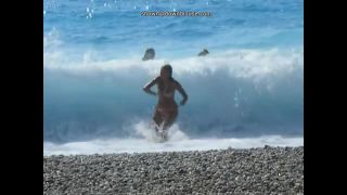 Naughty waves and the bikini went  off-5