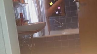 Long spying of a sexy sweetie in bathroom-6