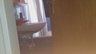 Long spying of a sexy sweetie in bathroom-9