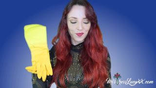 online video 26 converse fetish porn Mistress LucyXX – Rubber Glove JOI, jerkoff instructions on femdom porn-1