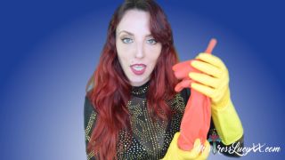 online video 26 converse fetish porn Mistress LucyXX – Rubber Glove JOI, jerkoff instructions on femdom porn-7