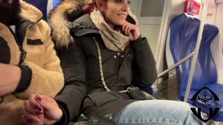 Quick Saw With Cum In Mouth Between Train Seats 1080p-1