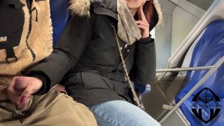 Quick Saw With Cum In Mouth Between Train Seats 1080p-4