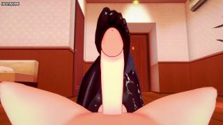 TheHentaiKami - Nobara Kugisaki from Jujutsu Kaisen Gives You An Amazing Footjob-5