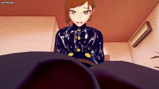 TheHentaiKami - Nobara Kugisaki from Jujutsu Kaisen Gives You An Amazing Footjob-8