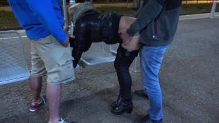 xxx video 42 Daynia – Violent public threesome with Double Facial right on the train station  | daynia | german porn amputee fetish-7