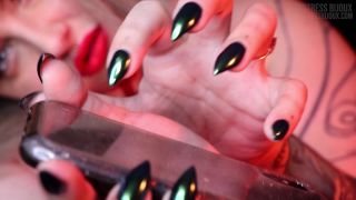porn video 1 Mistress Bijoux - Chrome Green Nails Worship - FullHD 1080p - femdom pov - fetish porn trash bag fetish-8