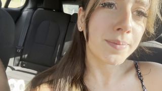 French Girl Masturbates In The Car (French girls porn) Hello Limoon-5