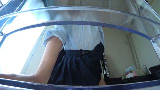 6263 Provocative Schoolgirl In See-Through Chair With Her Pan...-8