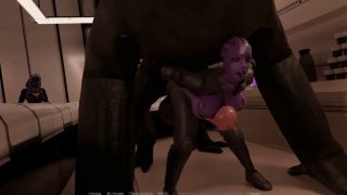 Public a huge monster cock gives great pleasure to a girl who jerks off his body with hers-2