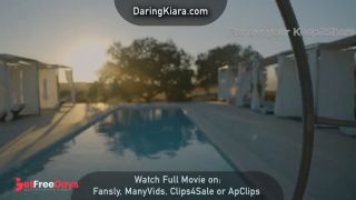 Glamping Pool Teasing and Risky Public Masturbation-1