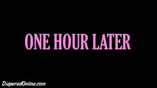 DiaperedonlineAlisha Alisha Spanking Corner Time then Bed-3