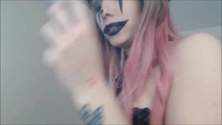 Sarralive the Human Ashtray of a Creepy Clown - Smoking-7