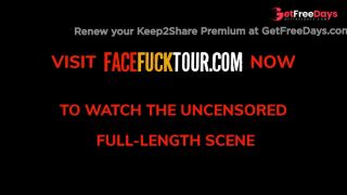 [GetFreeDays.com] Face Fuck Tour - Tiny Latina Throat Sluts Slobbing In Threesome Sex Clip October 2022-8